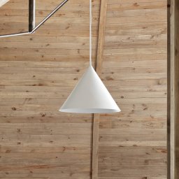 FRANDSEN Benjamin pendant light, Ø 46 cm, white