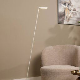 Lucide Lavale LED floor lamp, white, dimmable, height 138 cm