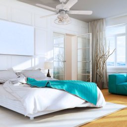 Westinghouse Barnett ceiling fan, white