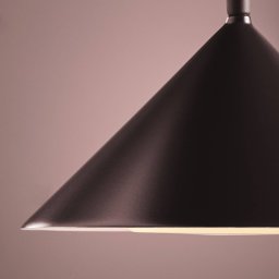 FRANDSEN LED floor lamp Grasp, dark red, height 72 cm, metal