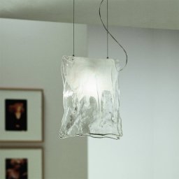 Sil-Lux MURANO pendant light, one-bulb, width 16 cm