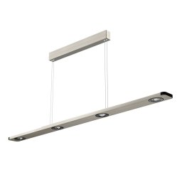 Evotec Light Wave LED pendant light, touch dimmer, 110 cm