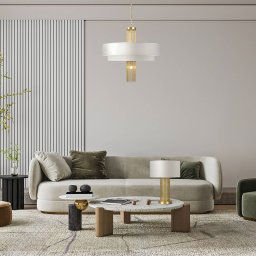 Maytoni Impressive pendant light with chain hanging
