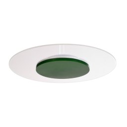 Deko-Light Zaniah LED ceiling light, 360° light, 24W, green