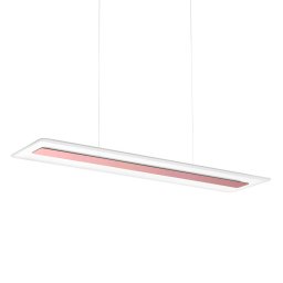 Linea Light Antille LED hanging light, rectangular, copper