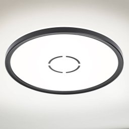 Briloner LED ceiling light Free, Ø 29 cm, black