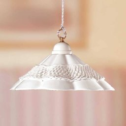 Ceramiche GONNELLA hanging light with a decorative strip