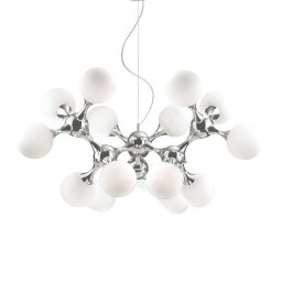 Ideallux Nodi Bianco hanging light Ø 105 cm