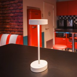 SLV LED rechargeable lamp Vinolina, white, CCT, aluminium, height 32.3 cm