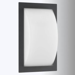 LCD Ivett LED outdoor wall light in graphite