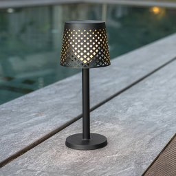 Newgarden Greta LED solar light, black