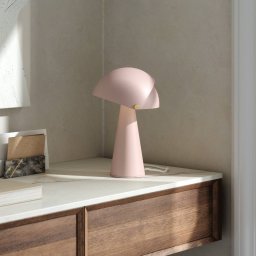 DFTP by Nordlux Align table lamp, tiltable lampshade, rose