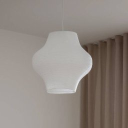 PR Home hanging light Sani, Ø44.5cm, white, white suspension system, E14