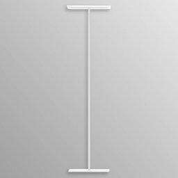 Linea Light Dublight LED - a modern floor lamp