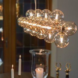 By Rydéns Splendor Bar, 25-flame, gold/amber