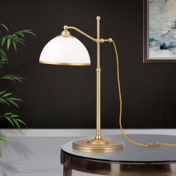 ORION Old Lamp table lamp with a height-adjustable frame