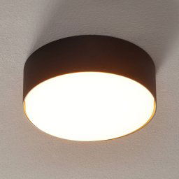 Wever & Ducré Lighting WEVER & DUCRÉ Roby IP44 ceiling 2,700K 16 cm black