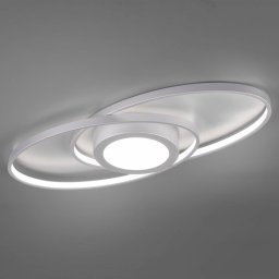 Reality Leuchten Galaxy LED ceiling light, dimmable, titanium