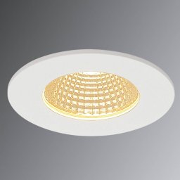SLV Patta-I LED recessed light, round, matt white