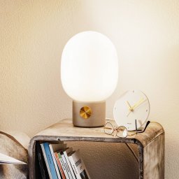 Audo Copenhagen Audo JWDA table lamp with a concrete base