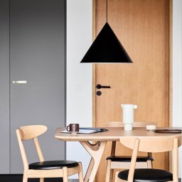 FRANDSEN Benjamin pendant light, Ø 30 cm, black