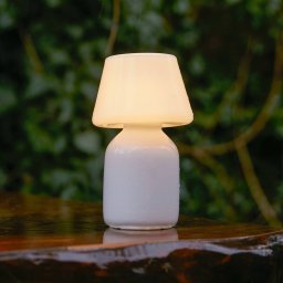 HAY Apollo Portable LED table lamp battery made of glass