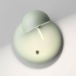 Vibia Pin 1675 LED wall light, 11 cm, green