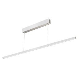 Evotec Orix LED hanging light, white, 120 cm long