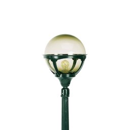 K.S. Verlichting Borneo outdoor light, green, 152 cm, metal, IP44