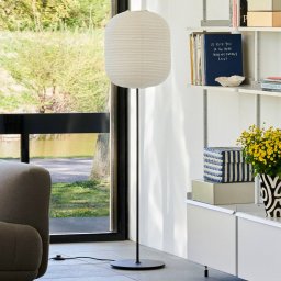 HAY Common Floor, Oblong lampshade, black/terrazzo