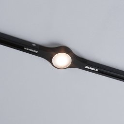 Paulmann URail connector LED 2,700 K, black