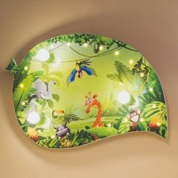 Elobra Wildlife children’s wall light LED light effects