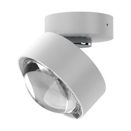 Top Light Puk Mini Move LED, clear lens, white matt/chrome