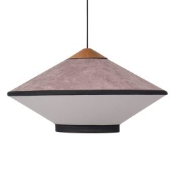 Forestier Cymbal S pendant light 50 cm magenta
