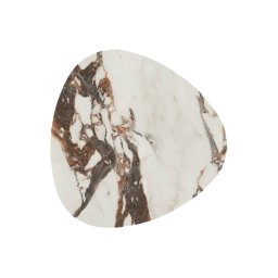 Viokef Rock LED wall lamp, artificial stone, white