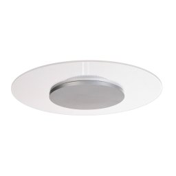 Deko-Light Zaniah LED ceiling light, 360° light, 24W, silver