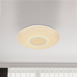 Globo Klemens LED ceiling light, round, dimmable, RGBW