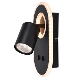 Brilliant Kimon LED wall light, black