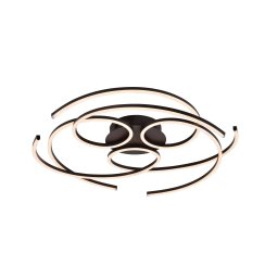 Viokef Sofi LED ceiling lamp, black