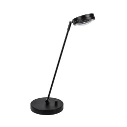 Megatron Ottica LED table lamp with dimmer, black