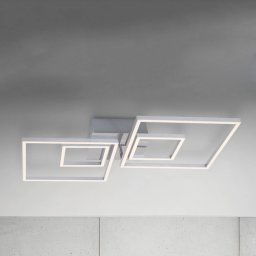 Briloner Frames LED ceiling light 2 small/2 large squares