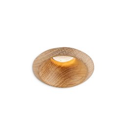 LEDS-C4 Play Raw downlight oak 927 17.7 W 50°