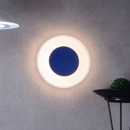 Deko-Light Zaniah LED ceiling light, 360° light, 24W, blue