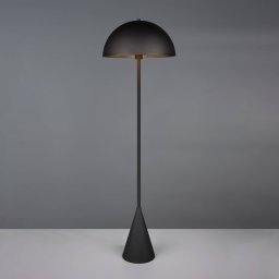 Trio Lighting Alfie floor lamp, matt black, metal, E27