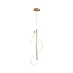 Viokef Annete LED hanging light, gold