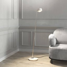 Top Light Puk! 120 Floor LED clear/matt lenses matt white