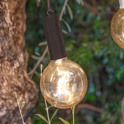 Newgarden Edy G125 LED outdoor hanging light black