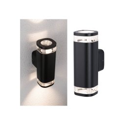 Paulmann Colum outdoor wall lamp 2-bulb