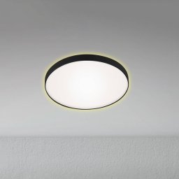 Briloner LED ceiling light Flet with Backlight, Ø 28.5 cm