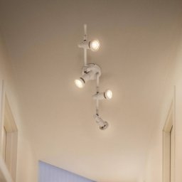 LEDVANCE LED downlight spot GU10, 4-bulb, white